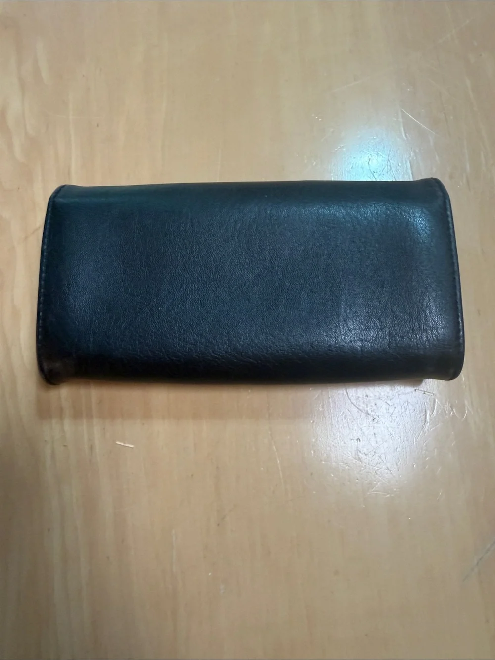 Matt & Nat Black Vegan Leather Long Wallet